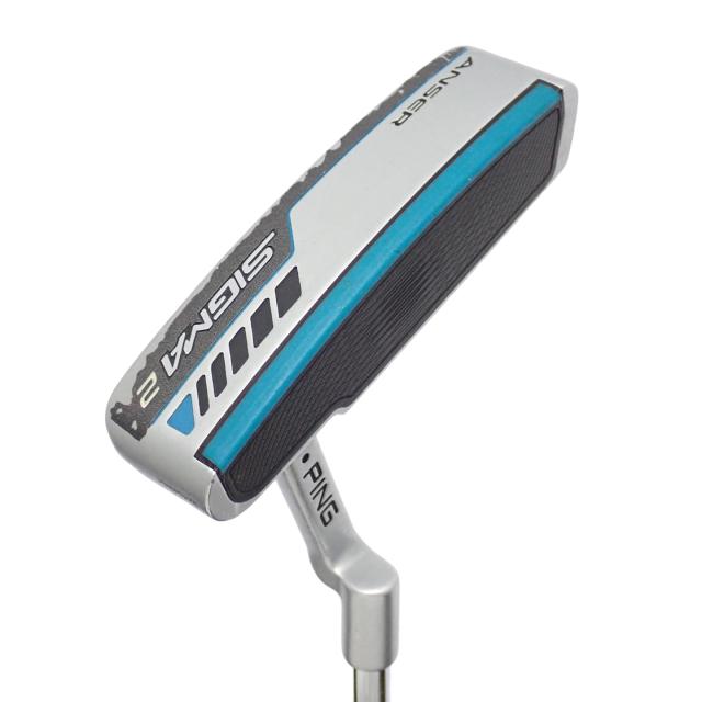 【中古ゴルフクラブ】ピン　SIGMA 2　SIGMA2 ANSER プラチナム仕上げ パター スチールシャフト　シャフト：スチールシャフト
