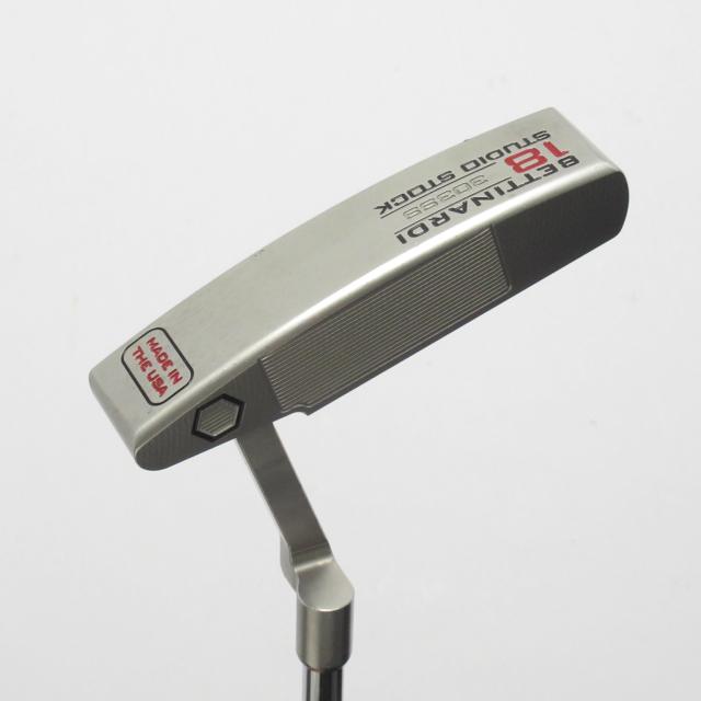 【中古ゴルフクラブ】ベティナルディ　STUDIO STOCK　STUDIO STOCK #18(2021) パター スチールシャフト　シャフト：スチールシャフト