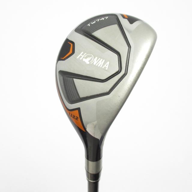 【中古ゴルフクラブ】本間ゴルフ　TOUR WORLD　TOUR WORLD TW747 UT ユーティリティ VIZARD UT-H7　シャフト：VIZARD UT-H7