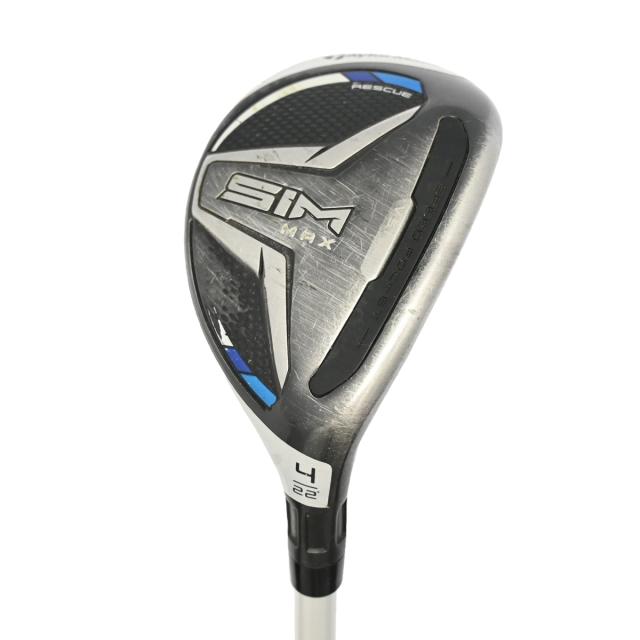 【中古ゴルフクラブ】テーラーメイド　SIM　SIM マックス レスキュー ユーティリティ TENSEI BLUE TM40　シャフト：TENSEI BLUE TM40　…
