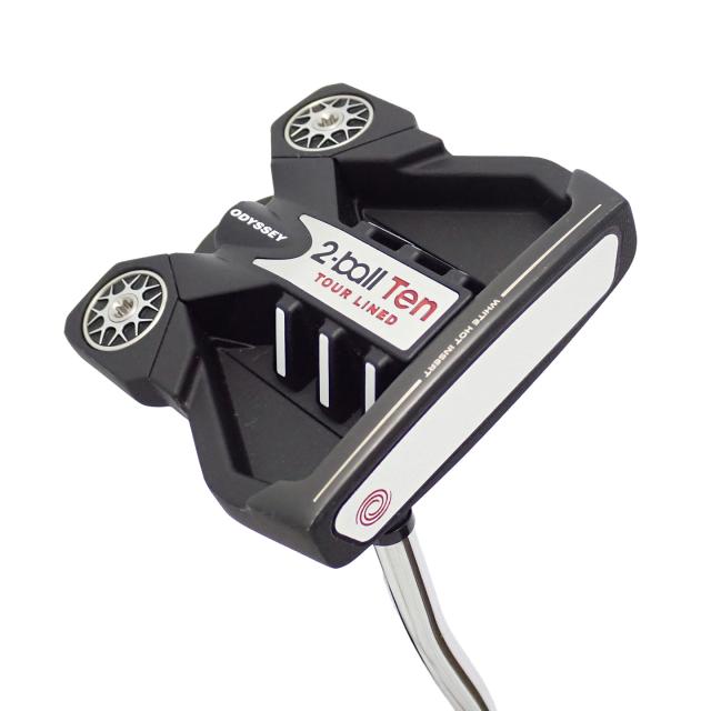 【中古ゴルフクラブ】オデッセイ　ODYSSEY　2BALL TEN LINED(2022) パター カーボンスチール複合シャフト　シャフト：カーボンスチール…
