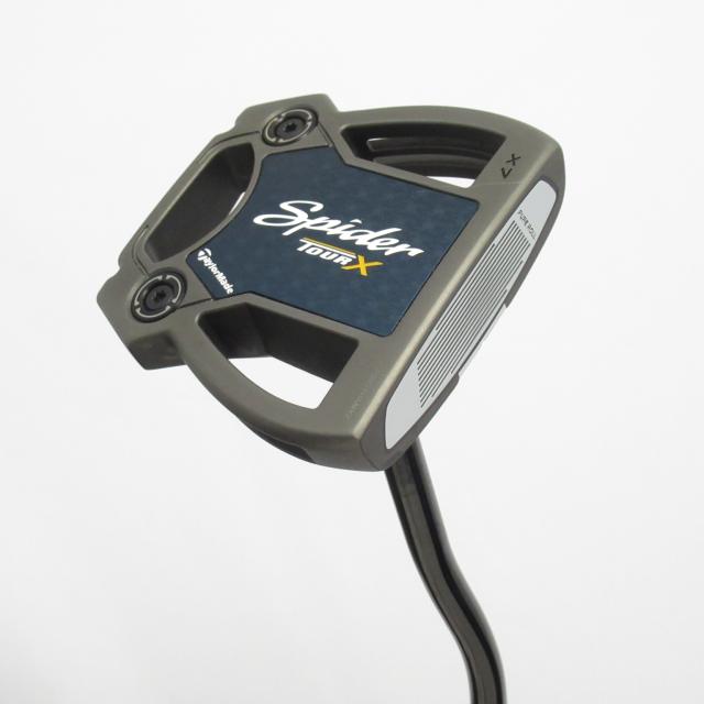 【中古ゴルフクラブ】テーラーメイド　SPIDER　スパイダー TOUR X TruePath ダブルベント パター スチールシャフト　シャフト：スチー…