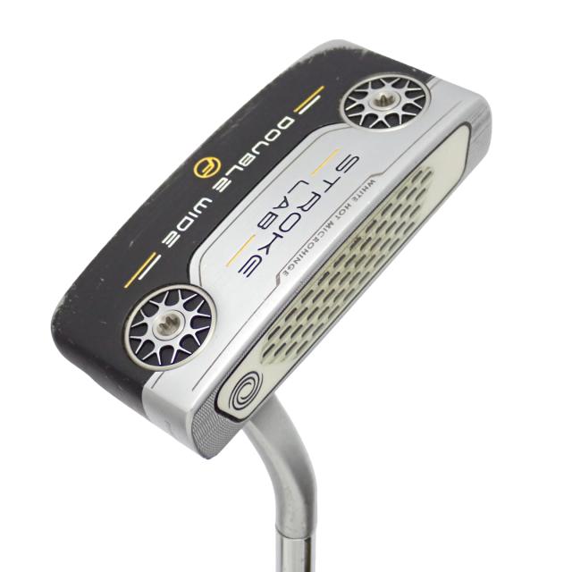 【中古ゴルフクラブ】オデッセイ　STROKE LAB　STROKE LAB(2019) DOUBLE WIDE F パター カーボンスチール複合シャフト　シャフト：カー…