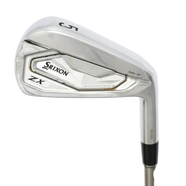【中古ゴルフクラブ】ダンロップ　SRIXON　スリクソン ZX5 MkII アイアン Aerotech SteelFiber i80　シャフト：Aerotech SteelFiber i80