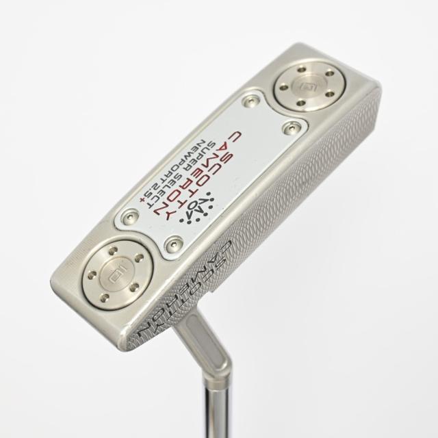 【中古ゴルフクラブ】スコッティキャメロン　SELECT　スーパー セレクト ニューポート 2.5 プラス パター スチールシャフト　シャフト…