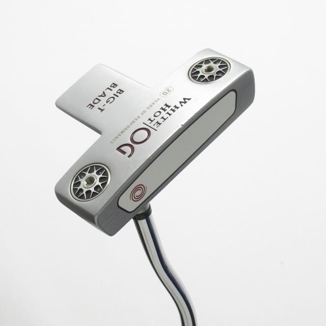 【中古ゴルフクラブ】オデッセイ　White Hot　ホワイトホット オージー BIG T SLシャフト装着 パター カーボンスチール複合シャフト　…
