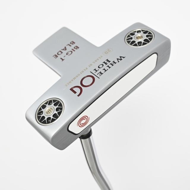 【中古ゴルフクラブ】オデッセイ　White Hot　ホワイトホット オージー BIG T SLシャフト装着 パター カーボンスチール複合シャフト　…