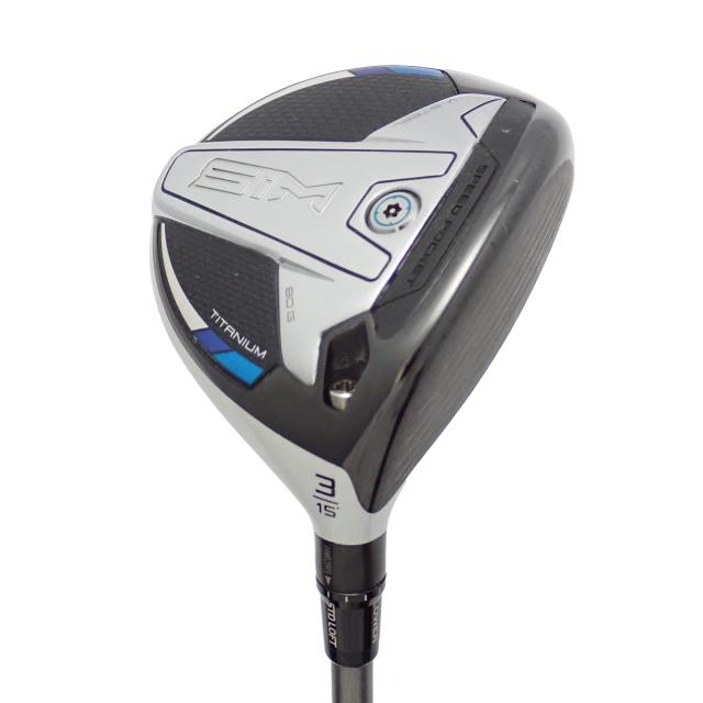 【中古ゴルフクラブ】テーラーメイド　SIM　SIM フェアウェイウッド Tour AD XC-6　シャフト：Tour AD XC-6