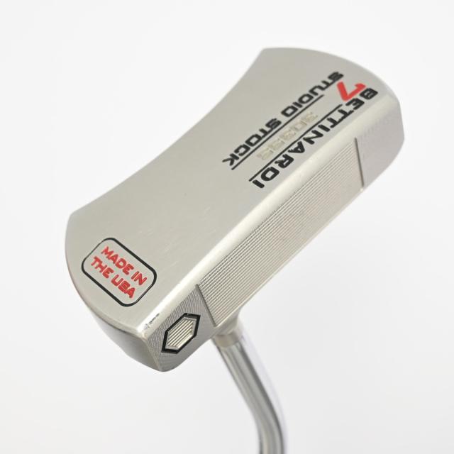 【中古ゴルフクラブ】ベティナルディ　STUDIO STOCK　STUDIO STOCK #7(2021) パター スチールシャフト　シャフト：スチールシャフト