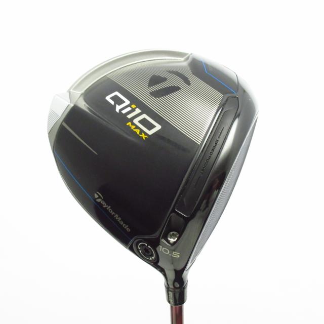 【中古ゴルフクラブ】テーラーメイド　Qi10　Qi10 MAX ドライバー Speeder 569 EVOLUTION III　シャフト：Speeder 569 EVOLUTION III