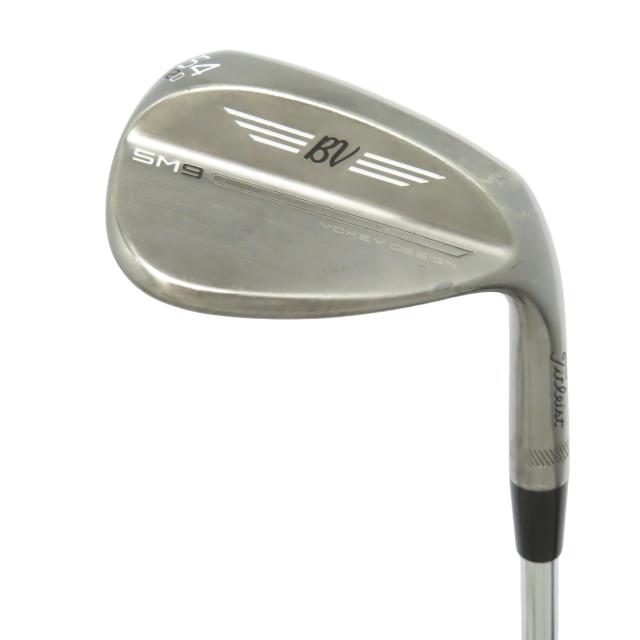 【中古ゴルフクラブ】タイトリスト　Vokey　ボーケイ SM9 BRASHED STEEL ウェッジ Dynamic Gold　シャフト：Dynamic Gold