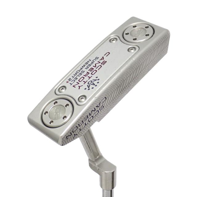 【中古ゴルフクラブ】スコッティキャメロン　SELECT　スーパー セレクト ニューポート 2 プラス パター スチールシャフト　シャフト：…