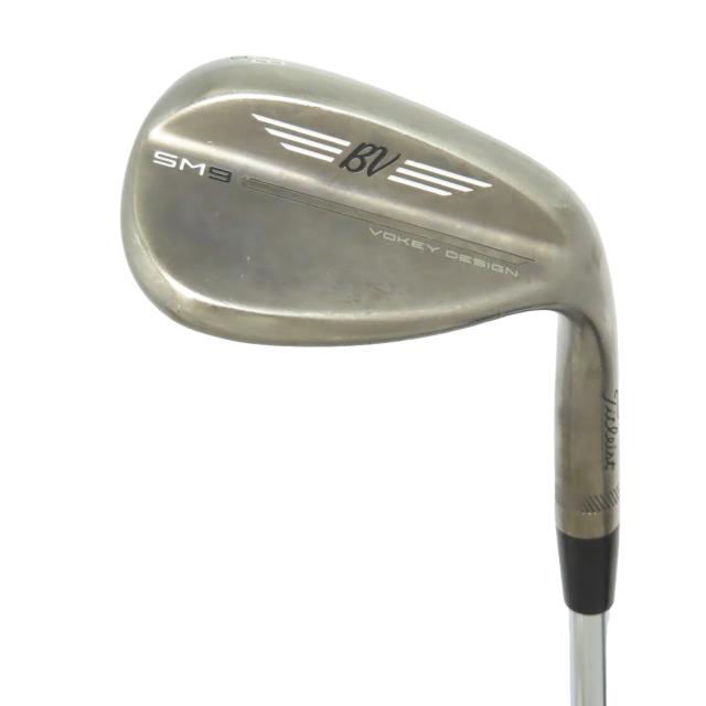 【中古ゴルフクラブ】タイトリスト　Vokey　ボーケイ SM9 BRASHED STEEL ウェッジ N.S.PRO MODUS3 TOUR 105　シャフト：N.S.PRO MODUS3…