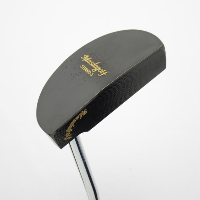 【中古ゴルフクラブ】マスダゴルフ　MASDAGOLF　スタジオ-3 パター スチールシャフト　シャフト：スチールシャフト
