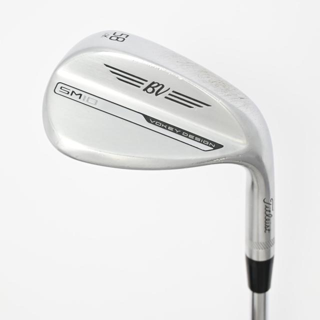 【中古ゴルフクラブ】タイトリスト　Vokey　ボーケイ SM10 ツアークローム ウェッジ スチールシャフト　シャフト：スチールシャフト