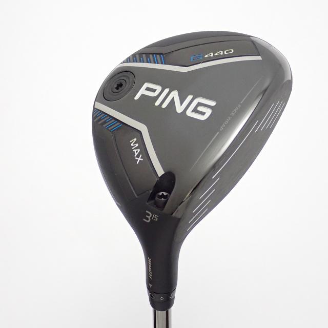 【中古ゴルフクラブ】ピン　G440　G440 MAX フェアウェイウッド PING TOUR 2.0 CHROME 65　シャフト：PING TOUR 2.0 CHROME 65