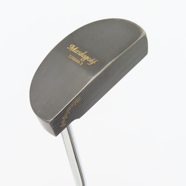 【中古ゴルフクラブ】マスダゴルフ　MASDAGOLF　スタジオ-3 パター スチールシャフト　シャフト：スチールシャフト