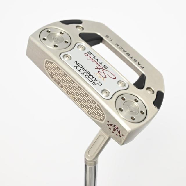 【中古ゴルフクラブ】スコッティキャメロン　SCOTTY CAMERON　スタジオスタイル ファストバック 1.5(2025) パター スチールシャフト　…