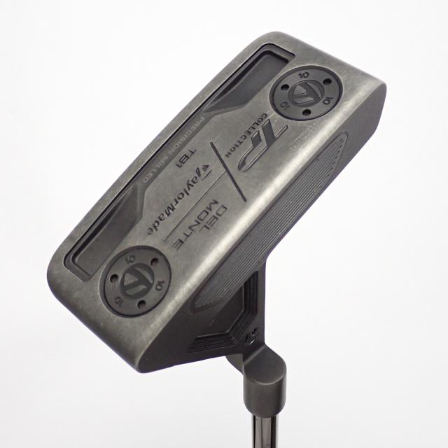 【中古ゴルフクラブ】テーラーメイド　TP Collection　TP コレクション BLACK トラスヒール DEL MONTE TB1 パター スチールシャフト　…