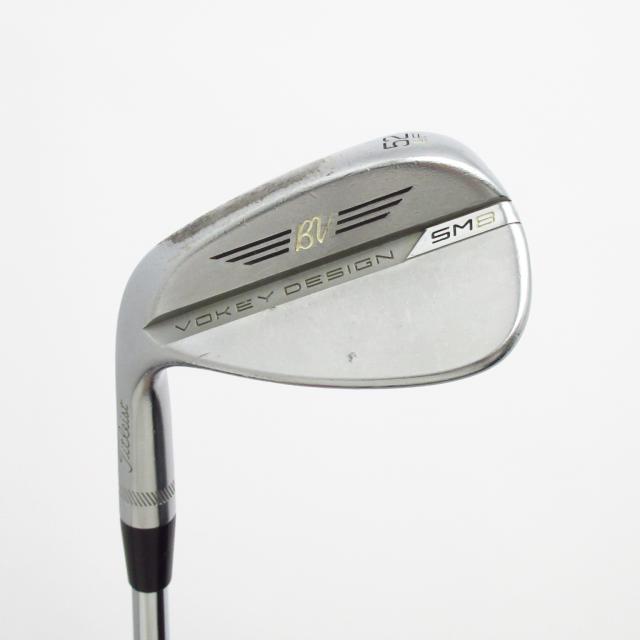 【中古ゴルフクラブ】タイトリスト　Vokey　ボーケイ SM8 ツアークローム ウェッジ スチールシャフト　シャフト：スチールシャフト　レ…