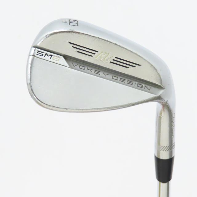 【中古ゴルフクラブ】タイトリスト　Vokey　ボーケイ SM8 ツアークローム ウェッジ スチールシャフト　シャフト：スチールシャフト