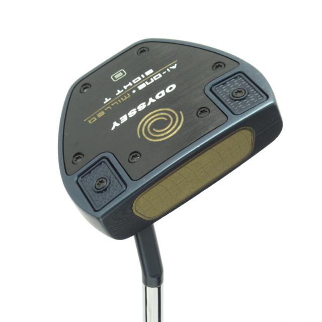 【中古ゴルフクラブ】オデッセイ　AI-ONE MILLED　Ai-ONE MILLED EIGHT T S パター スチールシャフト　シャフト：スチールシャフト