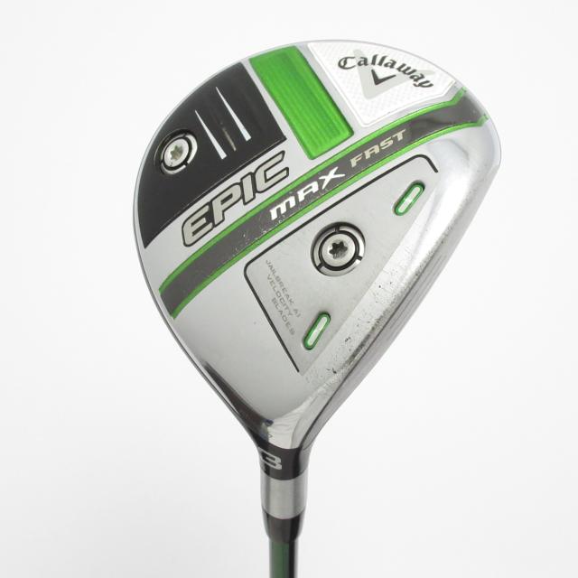 【中古ゴルフクラブ】キャロウェイゴルフ　EPIC　EPIC MAX FAST フェアウェイウッド Speeder Evolution for Callaway　シャフト：Speed…