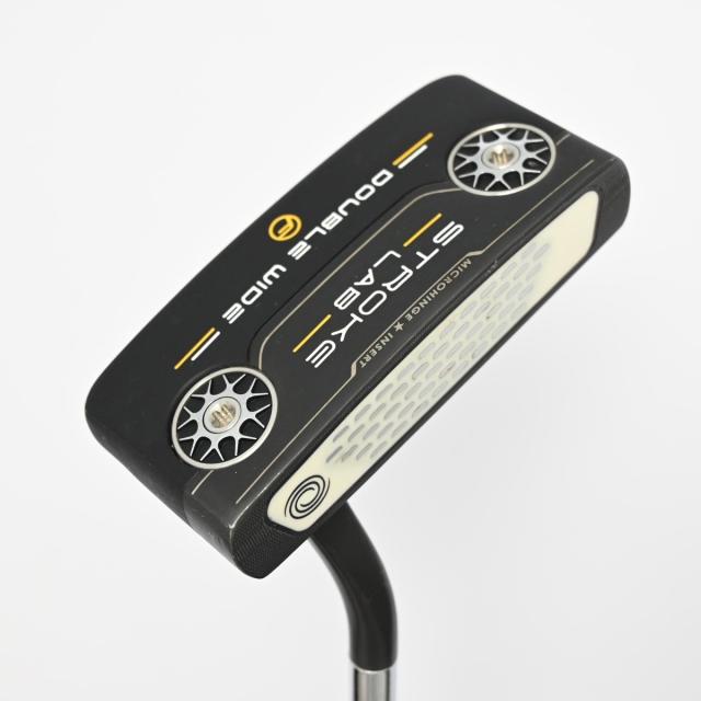 【中古ゴルフクラブ】オデッセイ　STROKE LAB　ストロークラボ BLACK DOUBLE WIDE FLOW パター カーボンスチール複合シャフト　シャフ…