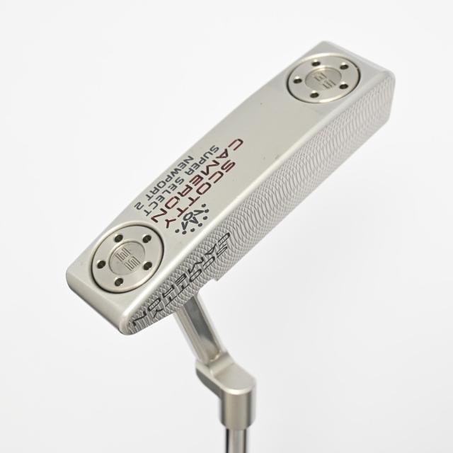 【中古ゴルフクラブ】スコッティキャメロン　SELECT　スーパー セレクト ニューポート 2 パター スチールシャフト　シャフト：スチール…