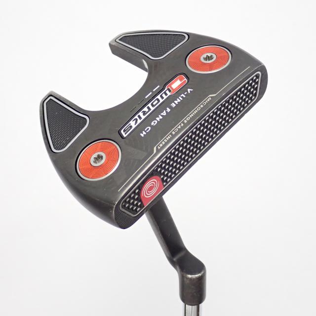 【中古ゴルフクラブ】オデッセイ　ODYSSEY WORKS　O WORKS V-LINE FANG CH パター スチールシャフト　シャフト：スチールシャフト