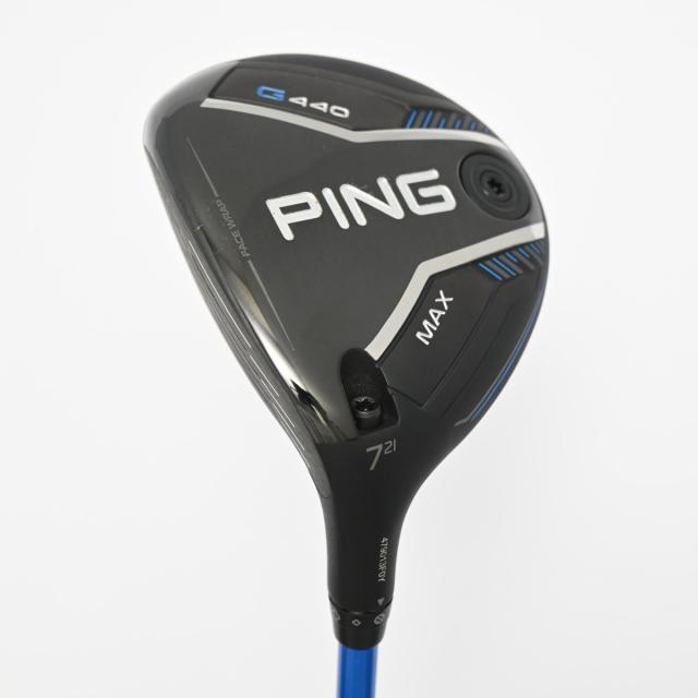 【中古ゴルフクラブ】ピン　G440　G440 MAX フェアウェイウッド ALTA J CB BLUE　シャフト：ALTA J CB BLUE　レフティ