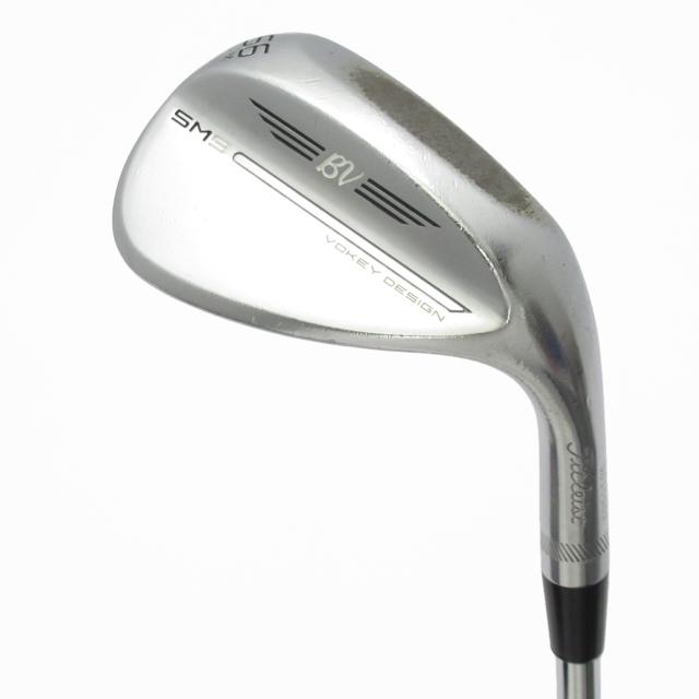 【中古ゴルフクラブ】タイトリスト　Vokey　ボーケイ SM9 BRASHED STEEL ウェッジ BV105　シャフト：BV105