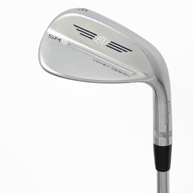 【中古ゴルフクラブ】タイトリスト　Vokey　ボーケイ SM9 BRASHED STEEL ウェッジ BV105　シャフト：BV105