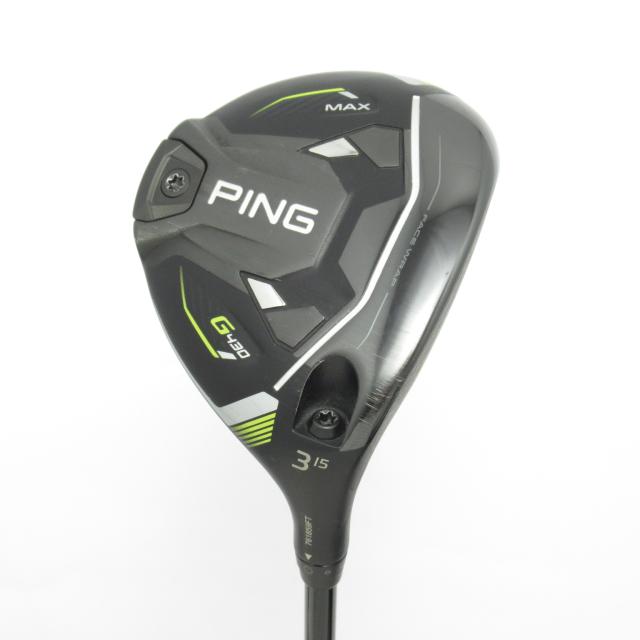 【中古ゴルフクラブ】ピン　G430　G430 MAX フェアウェイウッド ALTA J CB BLACK　シャフト：ALTA J CB BLACK