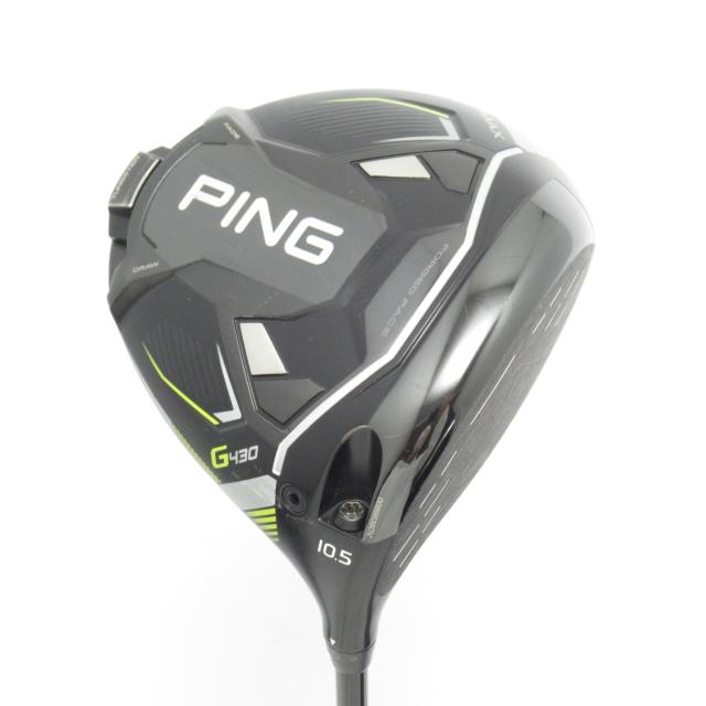 【中古ゴルフクラブ】ピン　G430　G430 MAX ドライバー ALTA J CB BLACK　シャフト：ALTA J CB BLACK