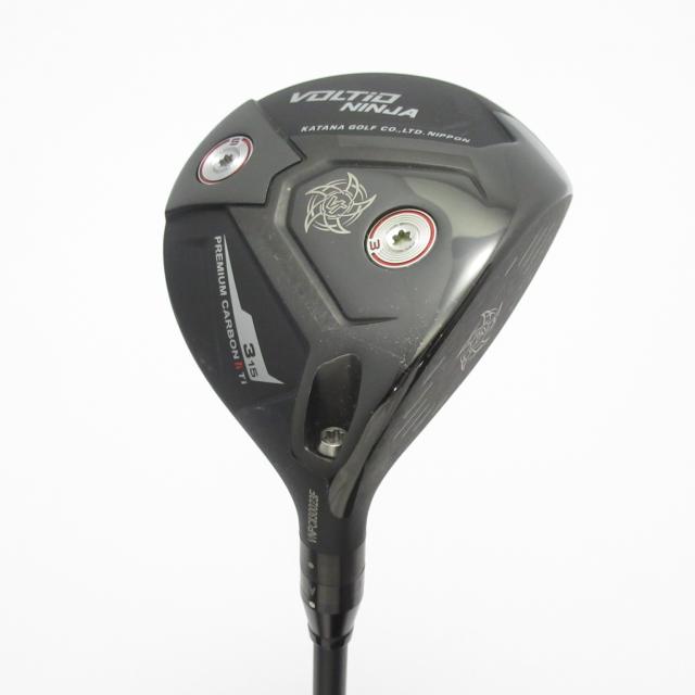 【中古ゴルフクラブ】カタナ　VOLTIO　VOLTIO NINJA プレミアムカーボン II Ti フェアウェイウッド Tour AD VG-02F　シャフト：Tour AD…