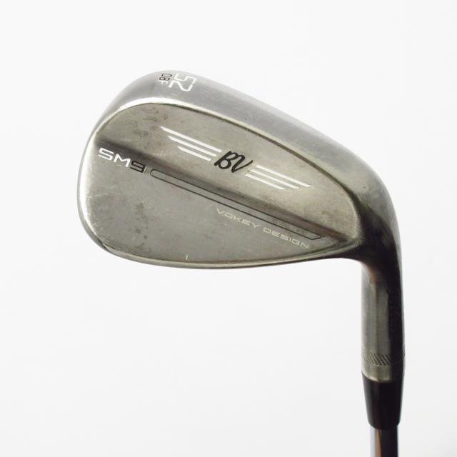【中古ゴルフクラブ】タイトリスト　Vokey　ボーケイ SM9 BRASHED STEEL ウェッジ スチールシャフト　シャフト：スチールシャフト