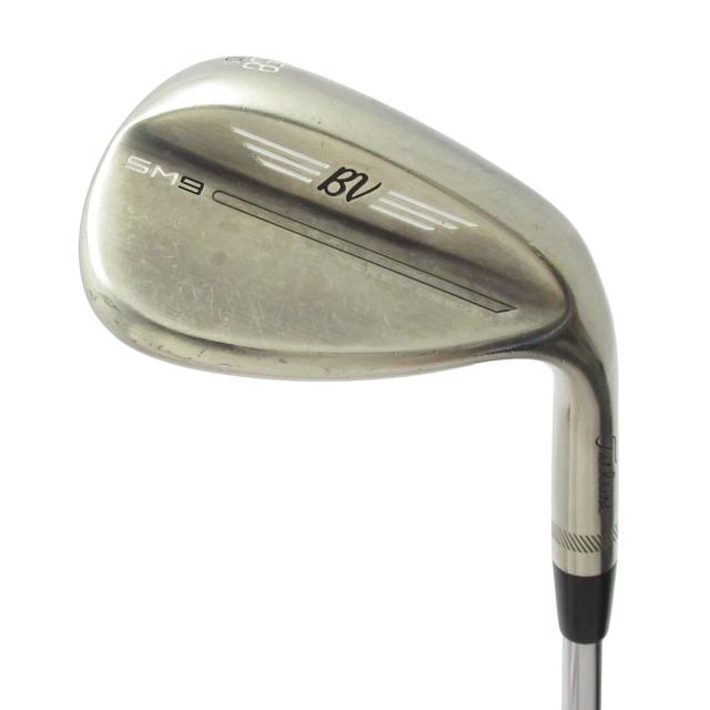 【中古ゴルフクラブ】タイトリスト　Vokey　ボーケイ SM9 BRASHED STEEL ウェッジ Dynamic Gold　シャフト：Dynamic Gold