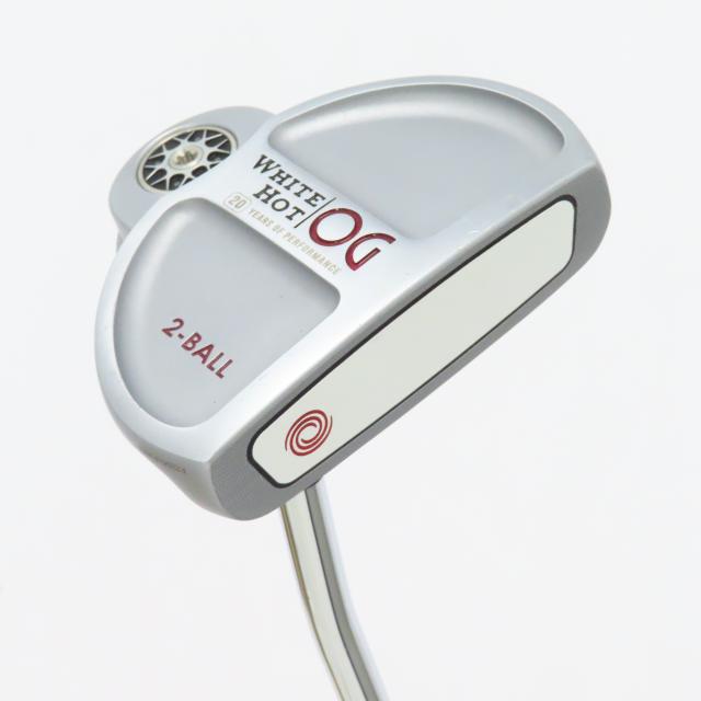 【中古ゴルフクラブ】オデッセイ　White Hot　ホワイトホット オージー 2BALL SLシャフト装着 パター カーボンスチール複合シャフト　…