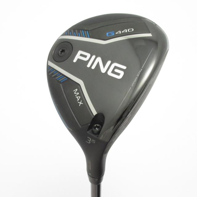 【中古ゴルフクラブ】ピン　G440　G440 MAX フェアウェイウッド PING TOUR 2.0 BLACK 75　シャフト：PING TOUR 2.0 BLACK 75