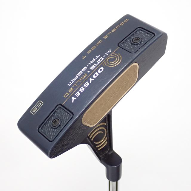 【中古ゴルフクラブ】オデッセイ　AI-ONE MILLED　Ai-ONE MILLED TRI-BEAM DOUBLE WIDE T CS パター スチールシャフト　シャフト：スチ…