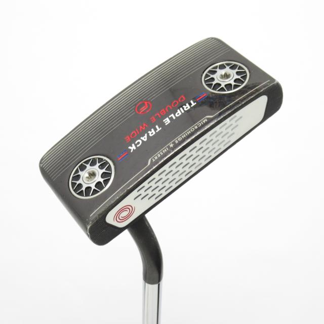 【中古ゴルフクラブ】オデッセイ　STROKE LAB　トリプル トラック DOUBLE WIDE FLOW パター カーボンスチール複合シャフト　シャフト：…