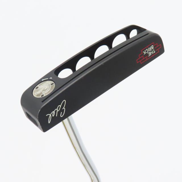 【中古ゴルフクラブ】イーデルゴルフ　Edel Golf　ブリック ブラック パター スチールシャフト　シャフト：スチールシャフト