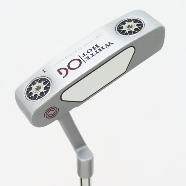 【中古ゴルフクラブ】オデッセイ　White Hot　ホワイトホット オージー #1 パター スチールシャフト　シャフト：スチールシャフト