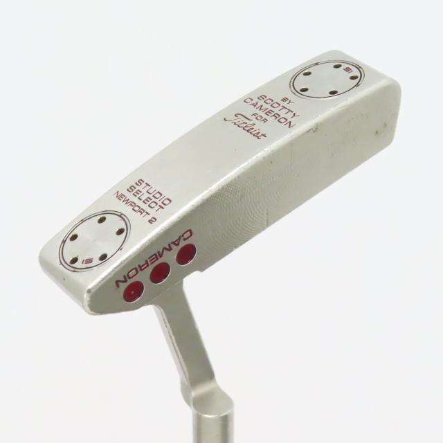 【中古ゴルフクラブ】スコッティキャメロン　SCOTTY CAMERON　スタジオ SELECT NEWPORT 2 パター スチールシャフト　シャフト：スチー…