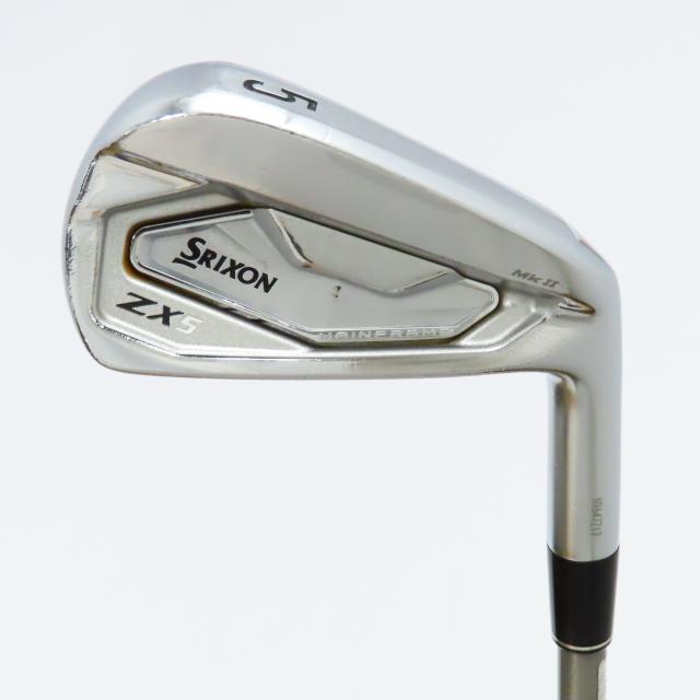 【中古ゴルフクラブ】ダンロップ　SRIXON　スリクソン ZX5 MkII アイアン Aerotech SteelFiber i80　シャフト：Aerotech SteelFiber i80