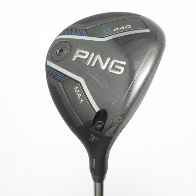 【中古ゴルフクラブ】ピン　G440　G440 MAX フェアウェイウッド PING TOUR 2.0 CHROME 75　シャフト：PING TOUR 2.0 CHROME 75