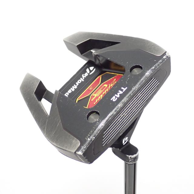 【中古ゴルフクラブ】テーラーメイド　SPIDER　スパイダー GT ブラック TM2 パター スチールシャフト　シャフト：スチールシャフト