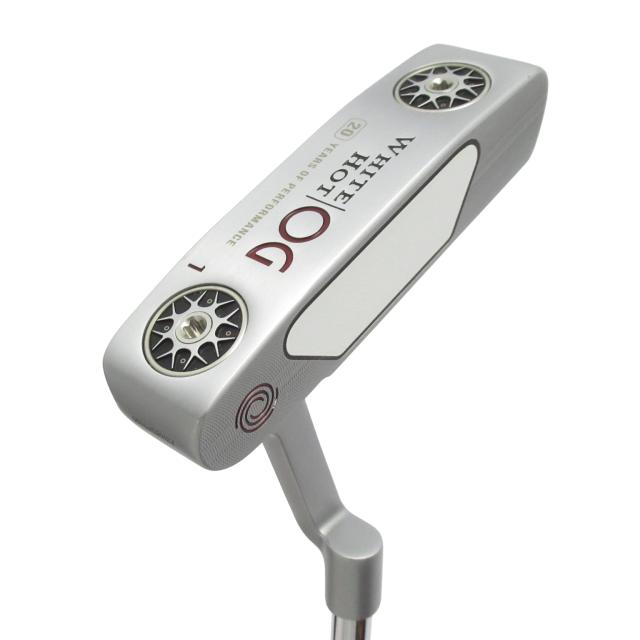 【中古ゴルフクラブ】オデッセイ　White Hot　ホワイトホット オージー #1 SLシャフト装着 パター カーボンスチール複合シャフト　シャ…