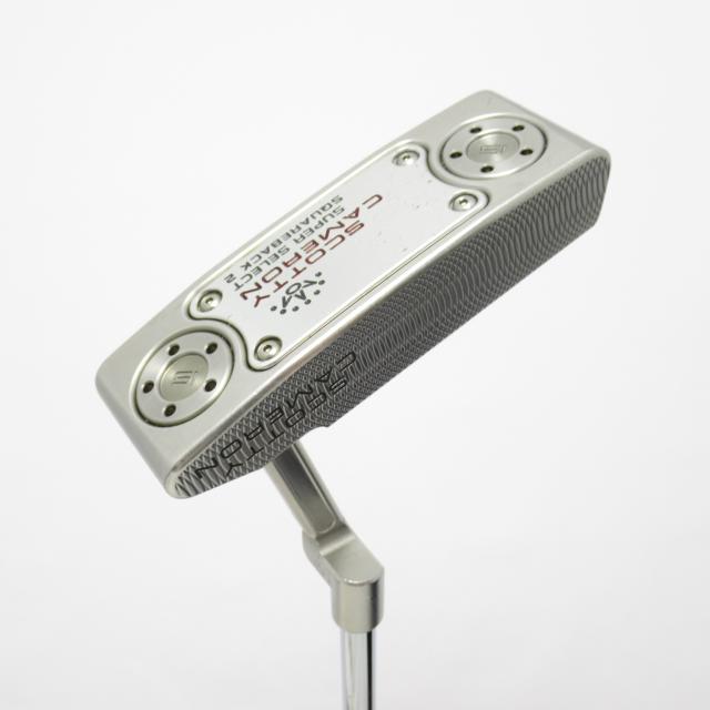 【中古ゴルフクラブ】スコッティキャメロン　SELECT　スーパー セレクト スクエアバック2 パター スチールシャフト　シャフト：スチー…